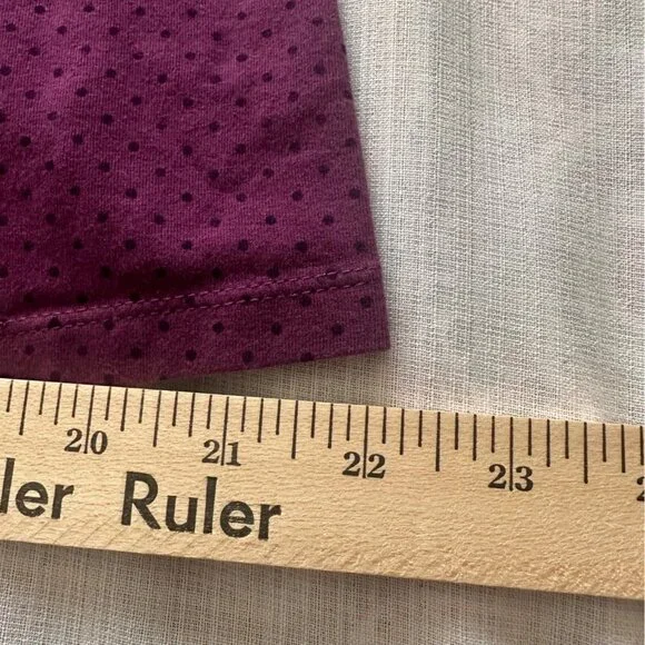 Faded Glory Womens 3X Purple Polka Dot  Babydoll Cami Top Y2K BOHO Festival - Picture 8 of 8